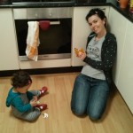 My two favourite people.